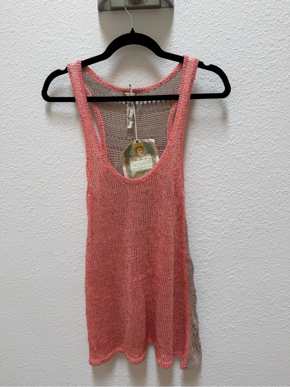 Aratta Knit Tank Tunic with Beading